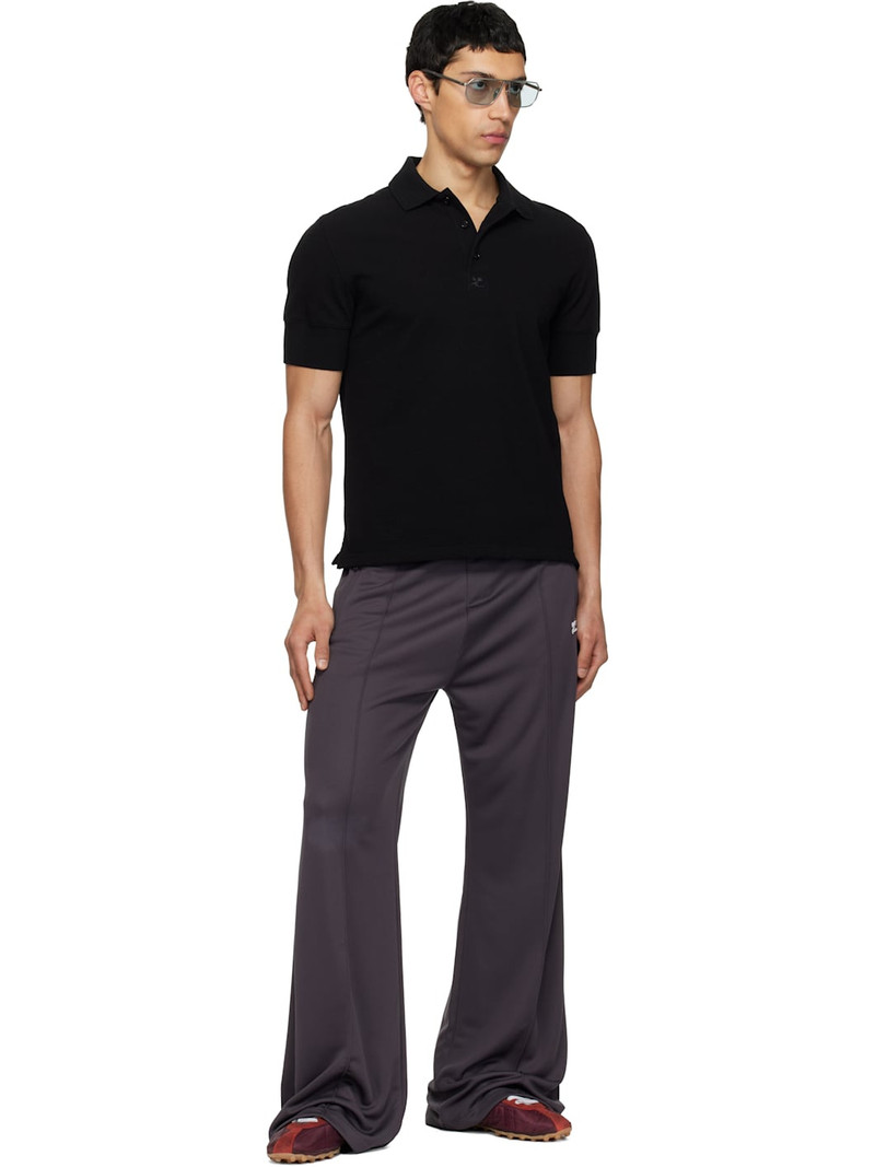 courrèges Black Signature Polo outlook