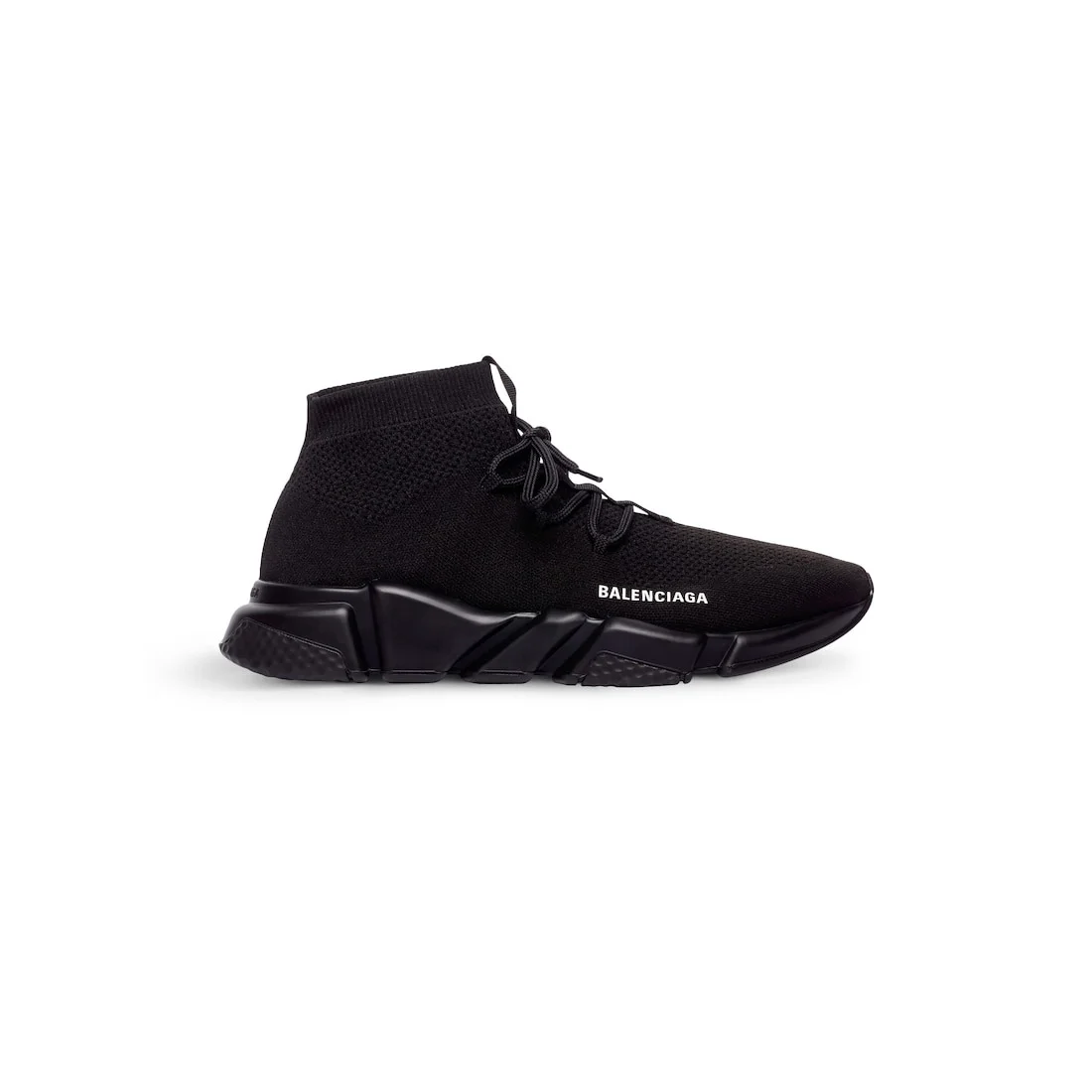 Men's Speed Lace-up Sneaker in Black - 1
