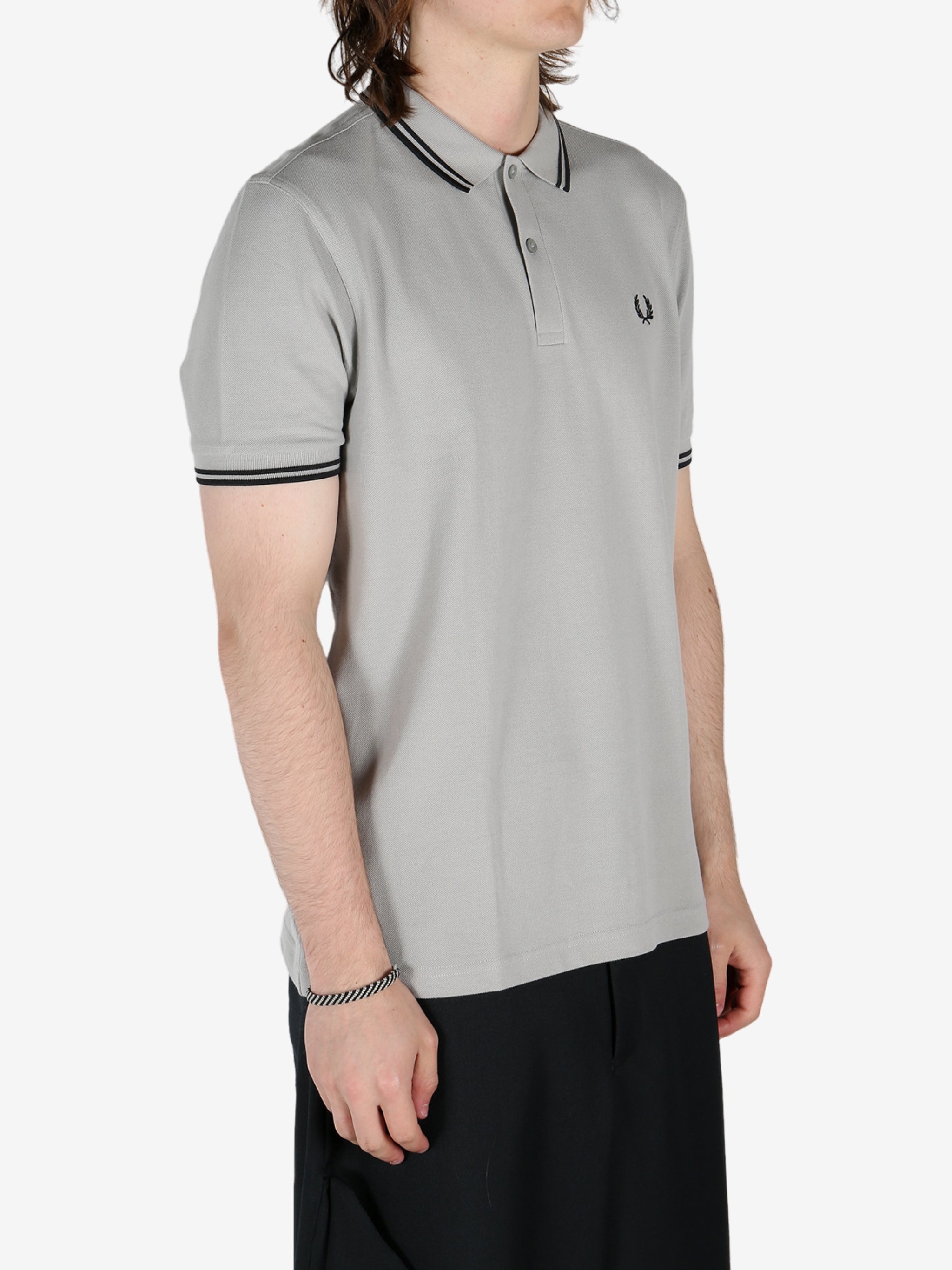 COMME DES GARCONS SHIRT - Men Knitted Polo T-Shirt - 2