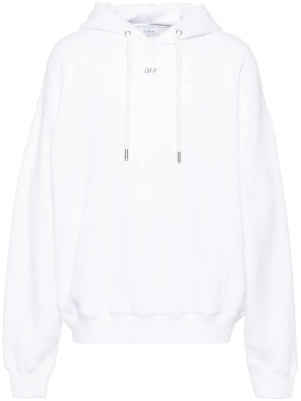 logo-print hoodie - 1