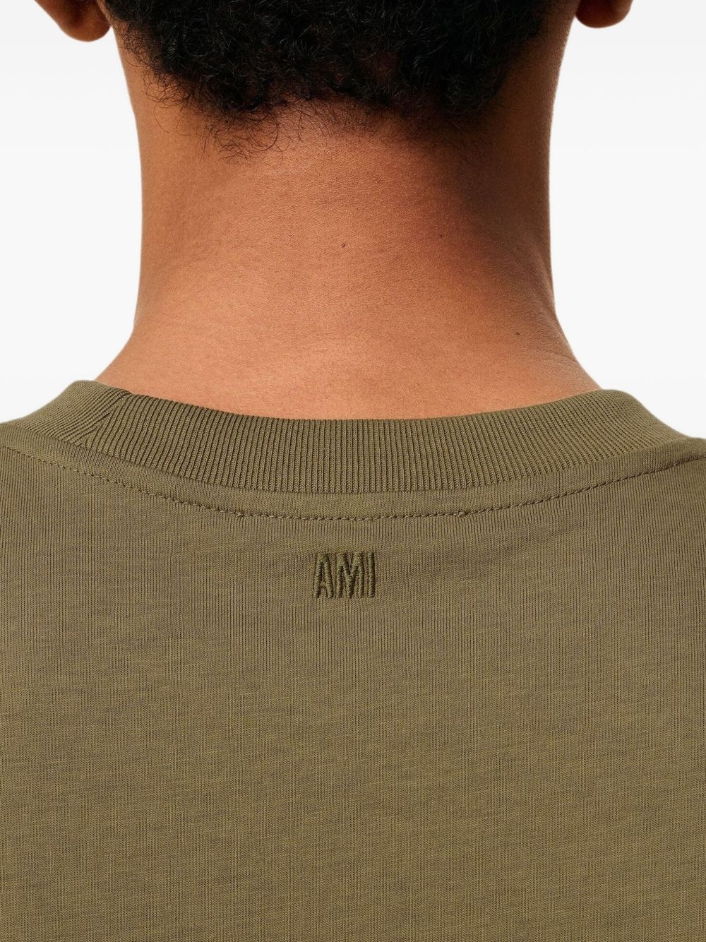Ami de Coeur-embroidered T-shirt - 6