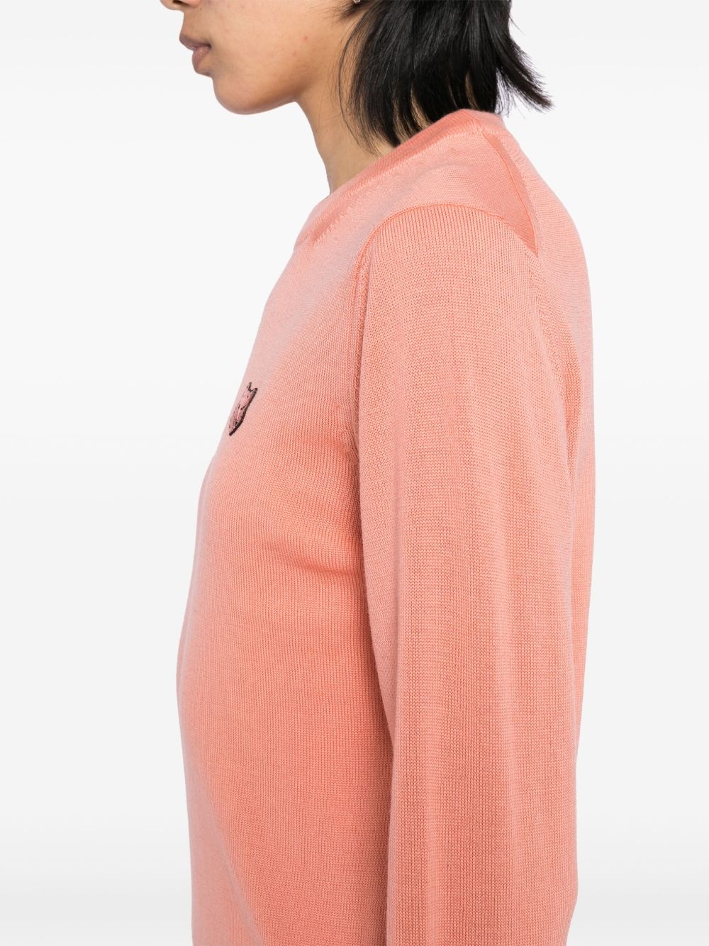 Bold Fox head patch jumper - 5