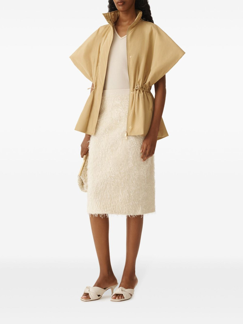 FABIANA FILIPPI short-sleeved cape cape outlook