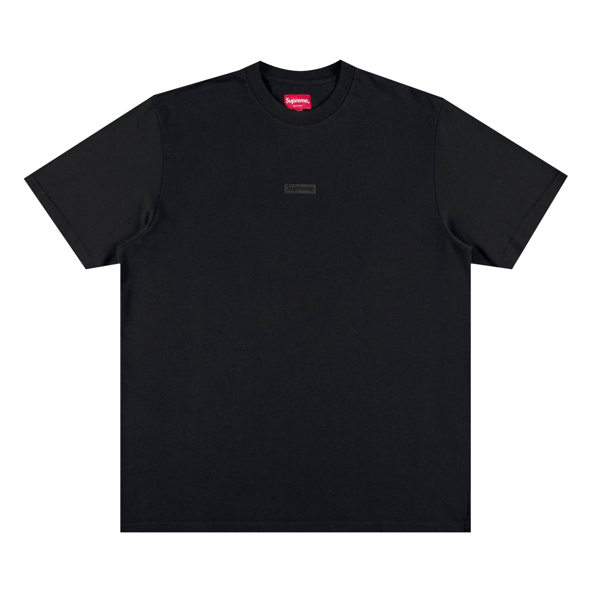 Supreme High Density Small Box Short-Sleeve Top 'Black' - 1