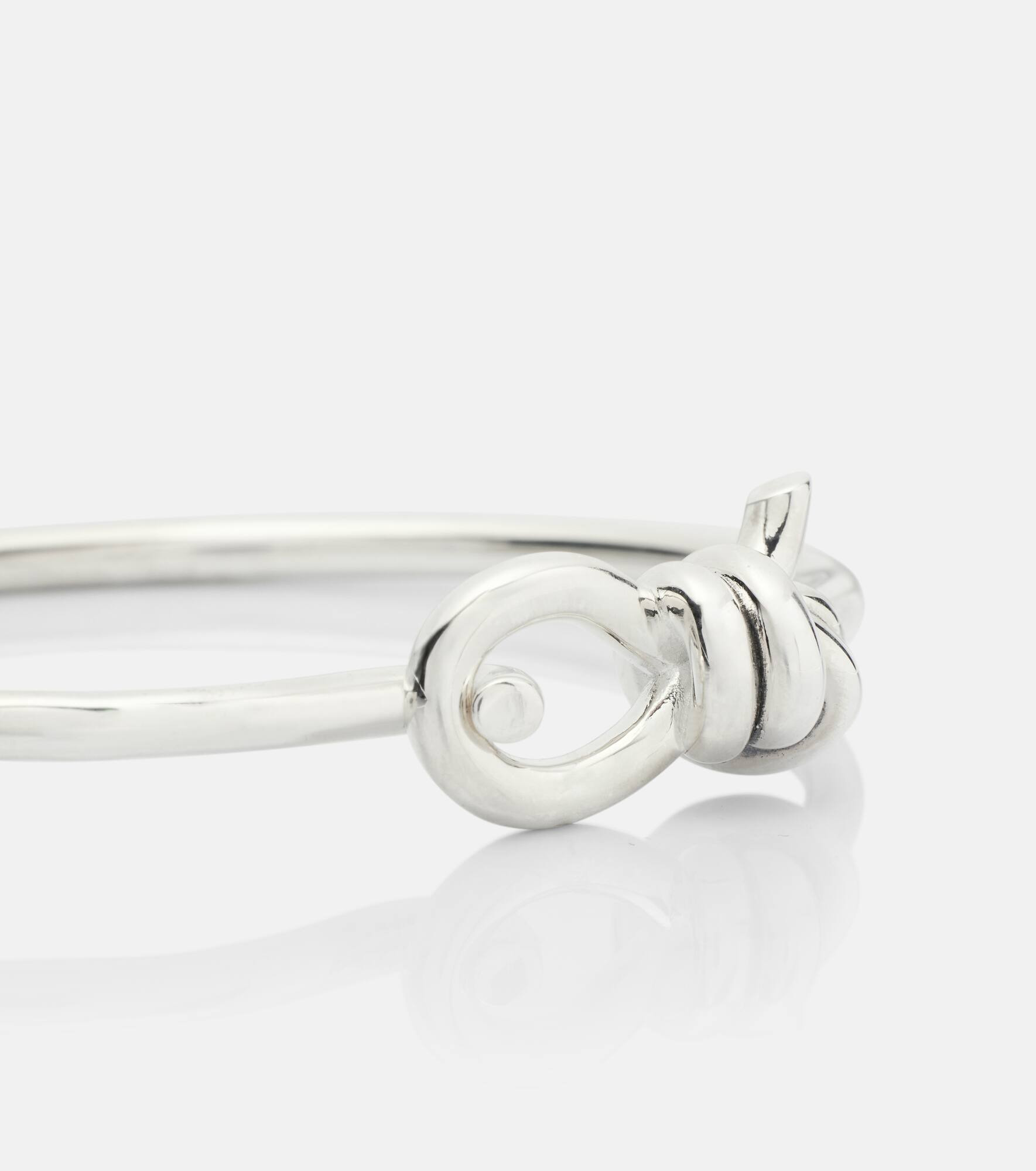 Knot sterling silver bracelet - 2