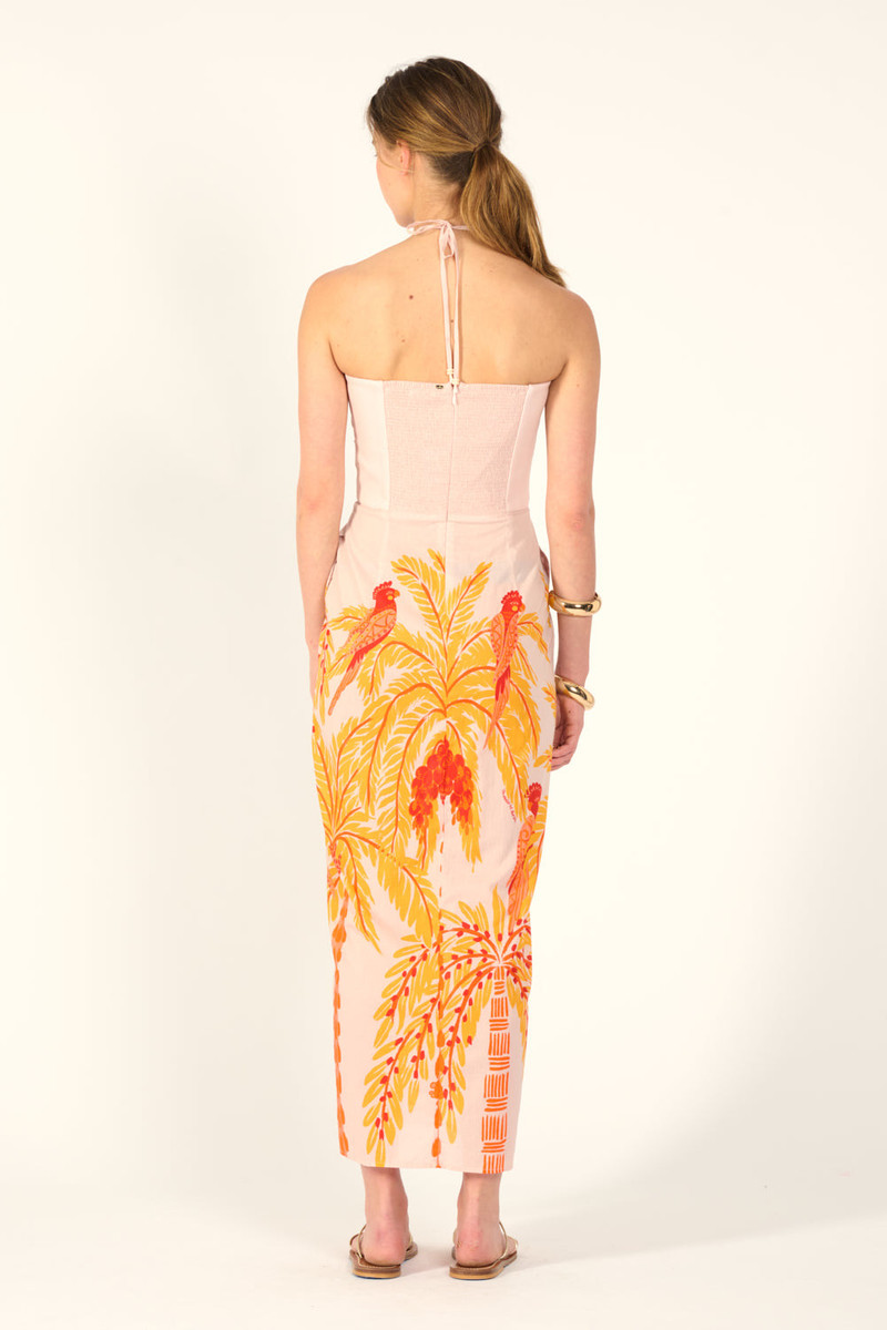 Long Dress Collina - Yellow Palmrott 7