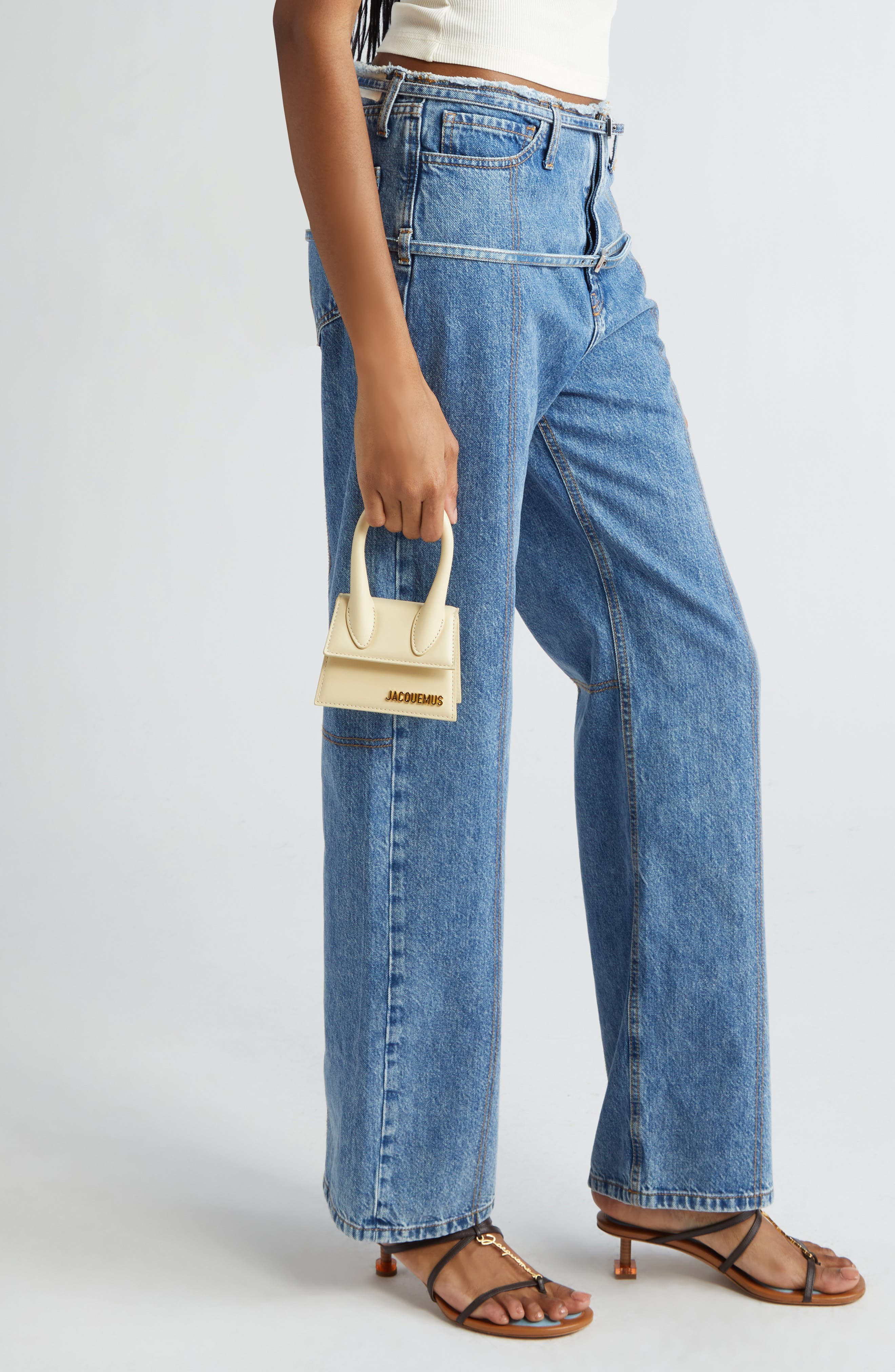 Le Chiquito Leather Mini Top Handle Bag - 3
