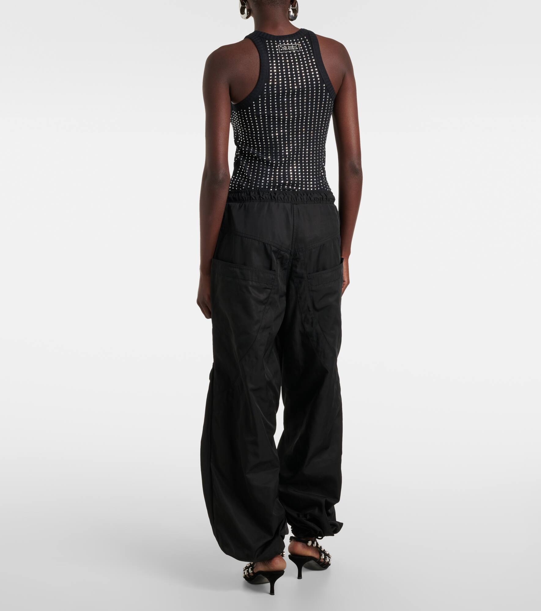 Technical wide-leg pants - 3