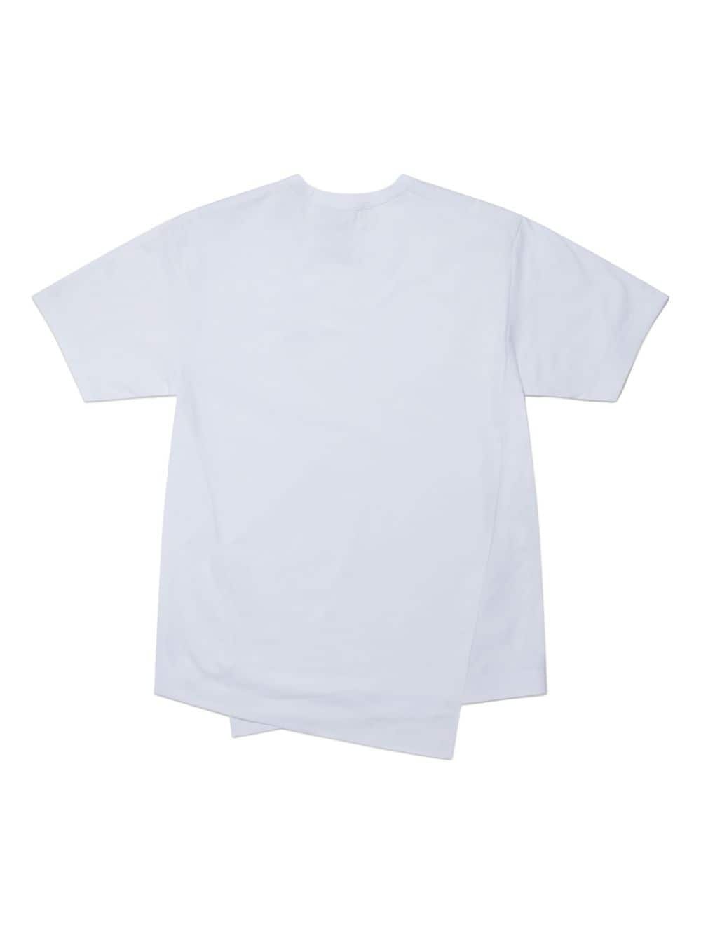 x Lacoste asymmetric T-Shirt - 2
