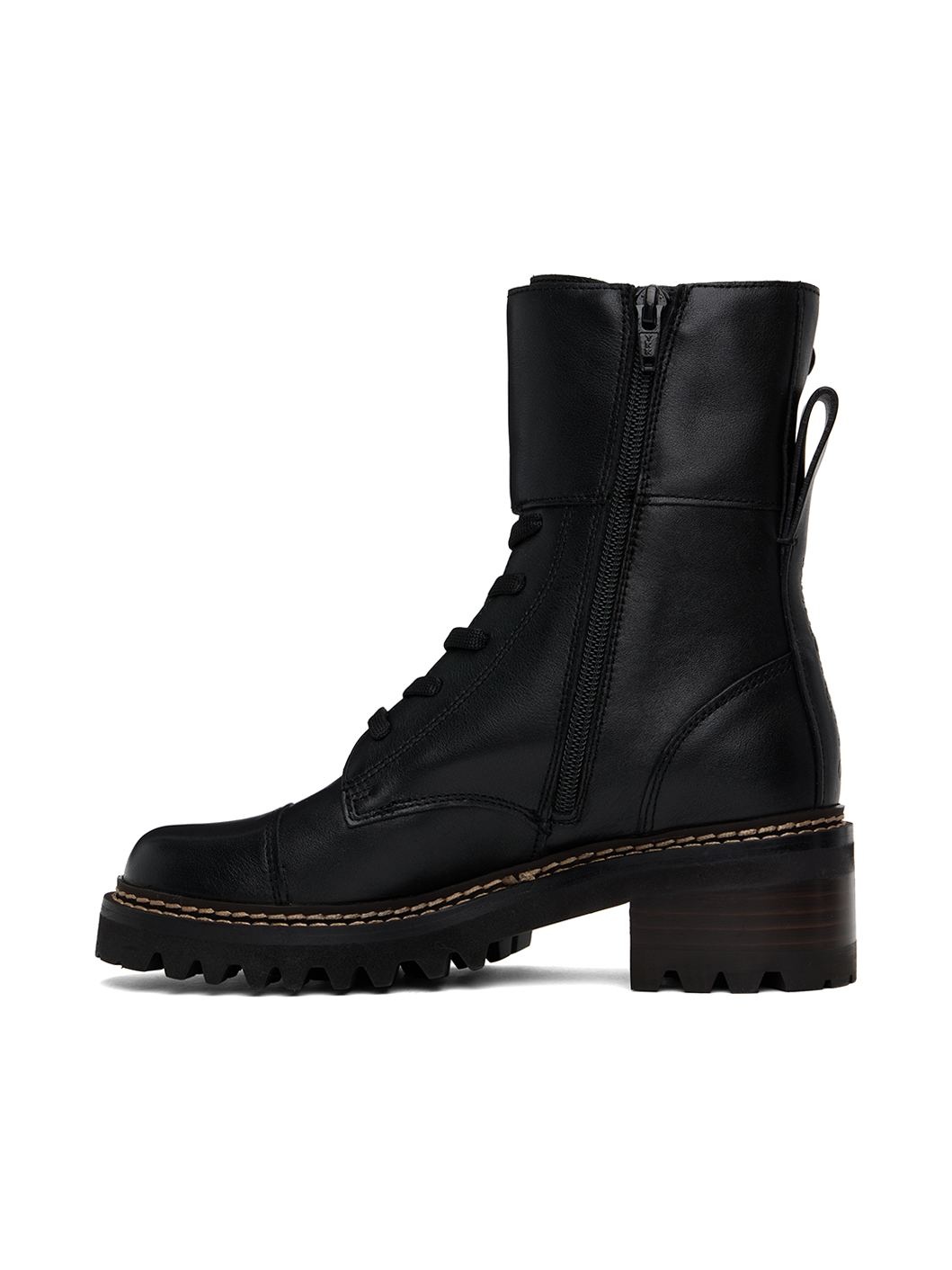 Black Mallory Boots - 3
