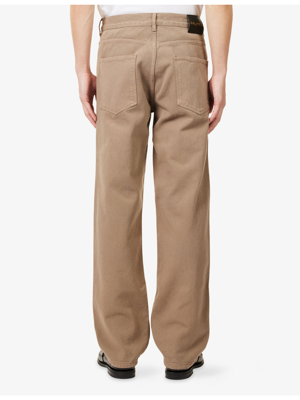 Coarse Straight-Leg Denim Trousers - 4