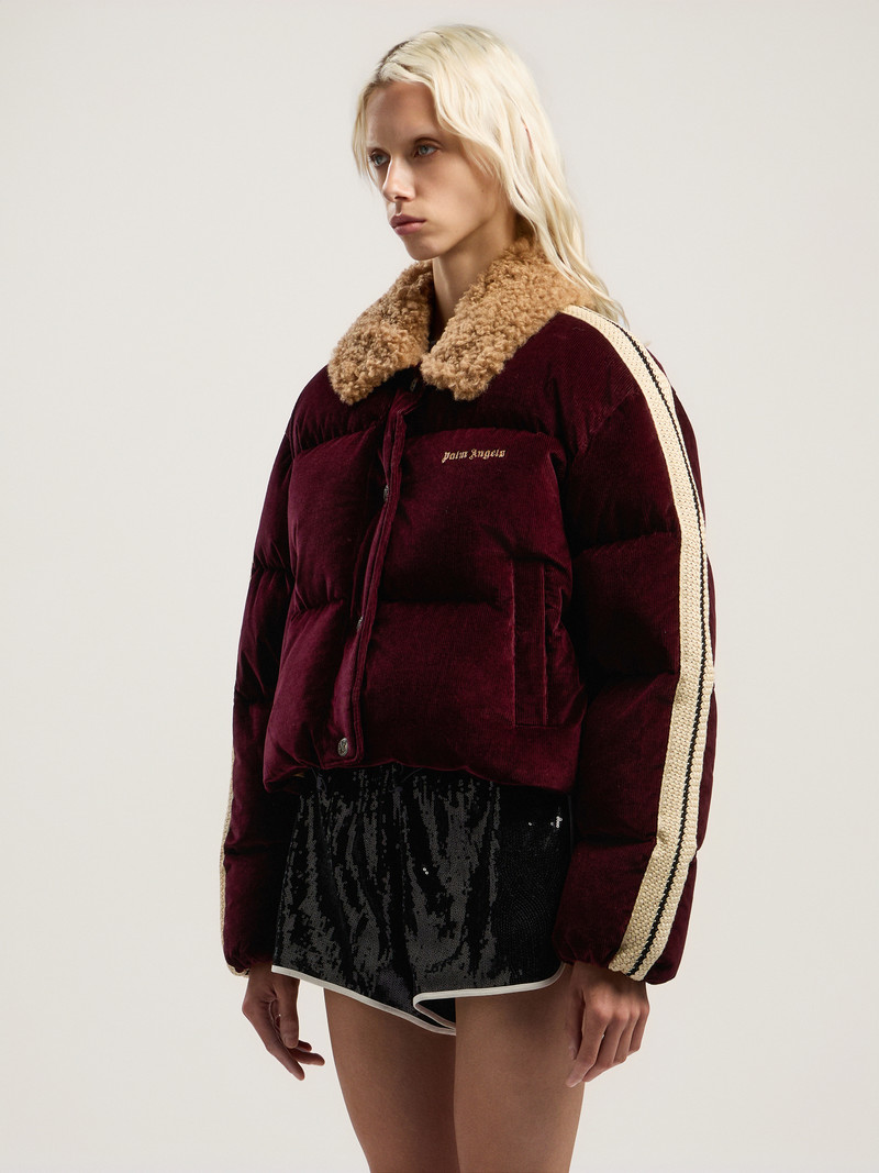 Classic Logo Cord Down Jacket 3