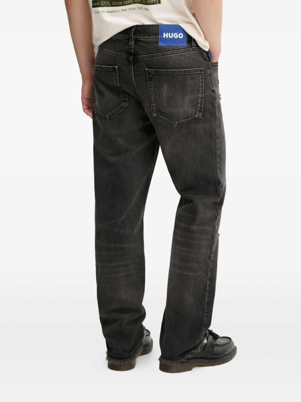 distressed jeans - 3