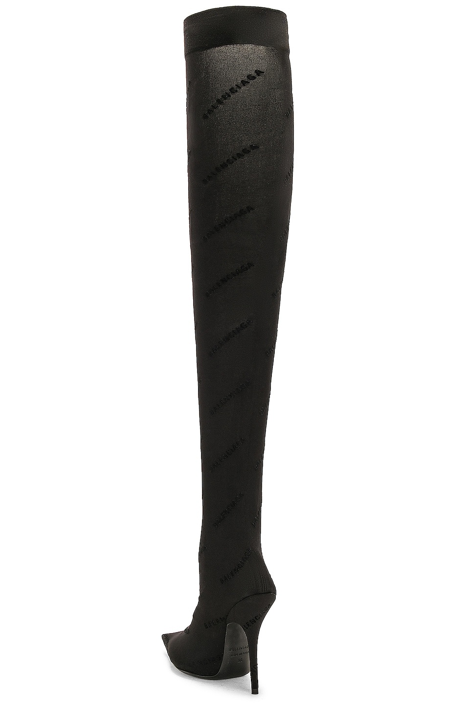 Balenciaga Naked Over The Knee Boot Reversible