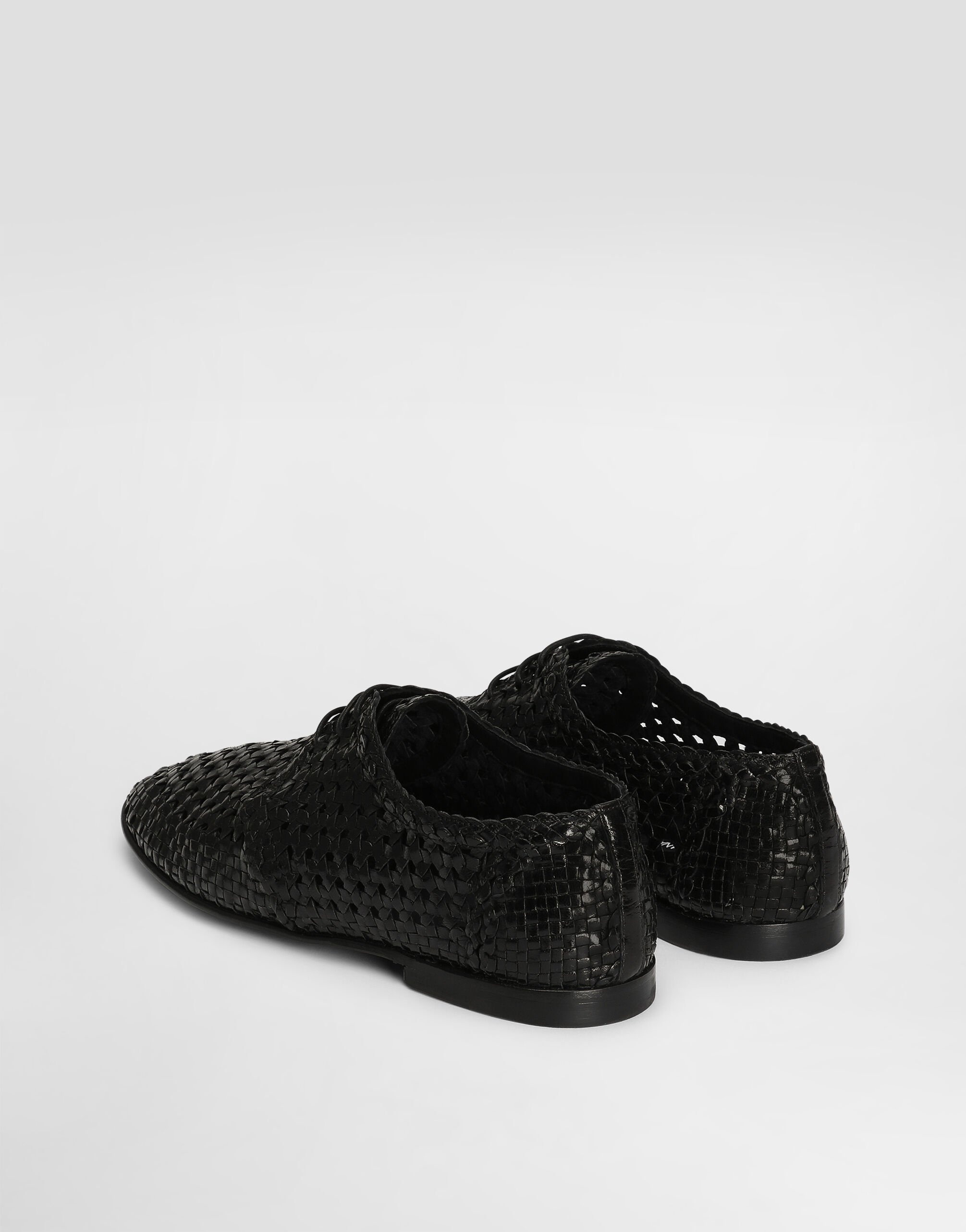 Polished goatskin Derby shoes - 3