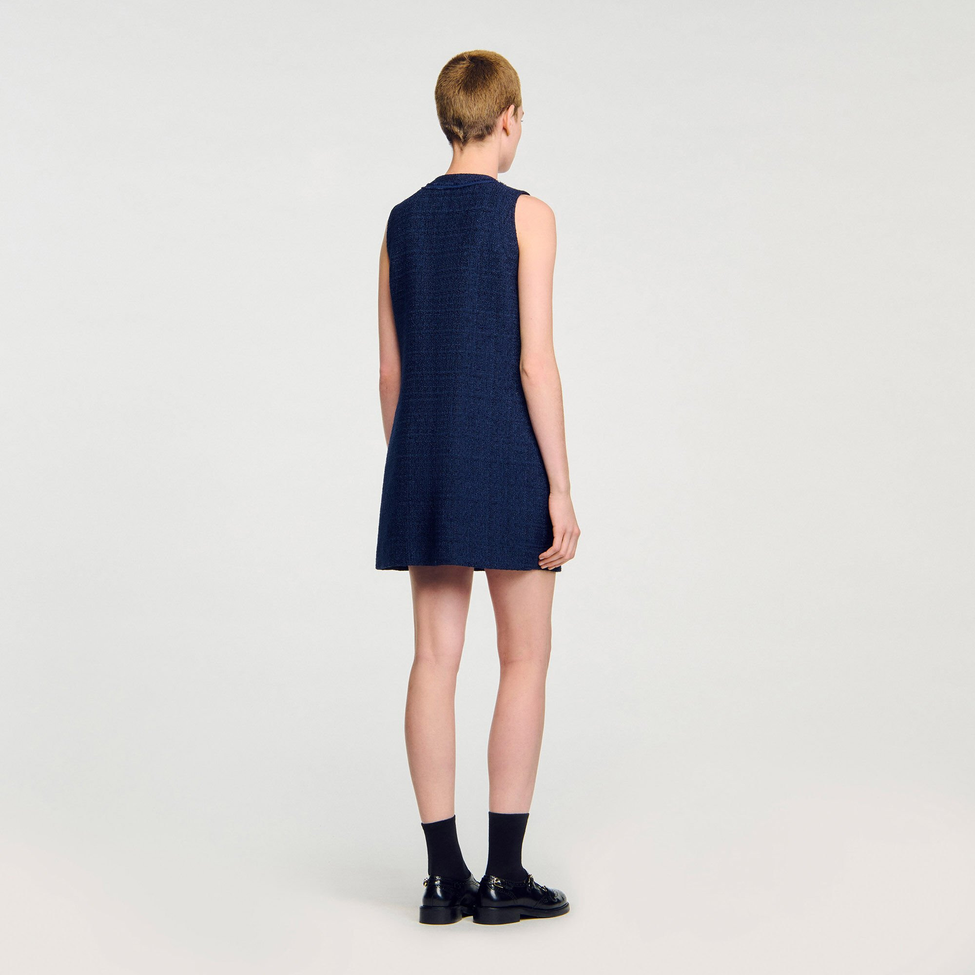MINI TWEED DRESS - 5