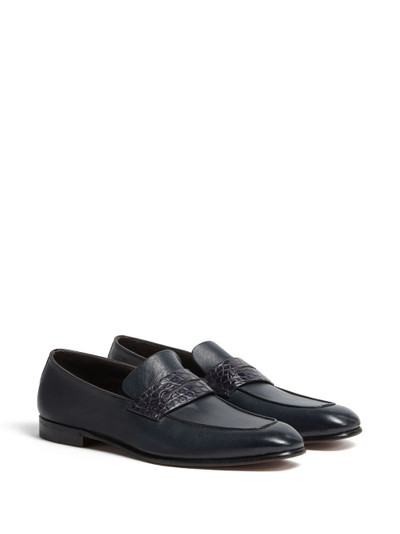 ZEGNA L'Asola leather loafers outlook