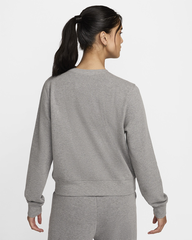 Nike Nike Dri-FIT One Women's Crew-Neck French Terry Sweatshirt outlook