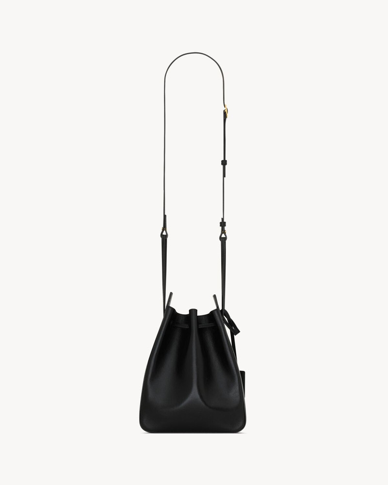 SAINT LAURENT BUCKET BAG IN LEATHER outlook