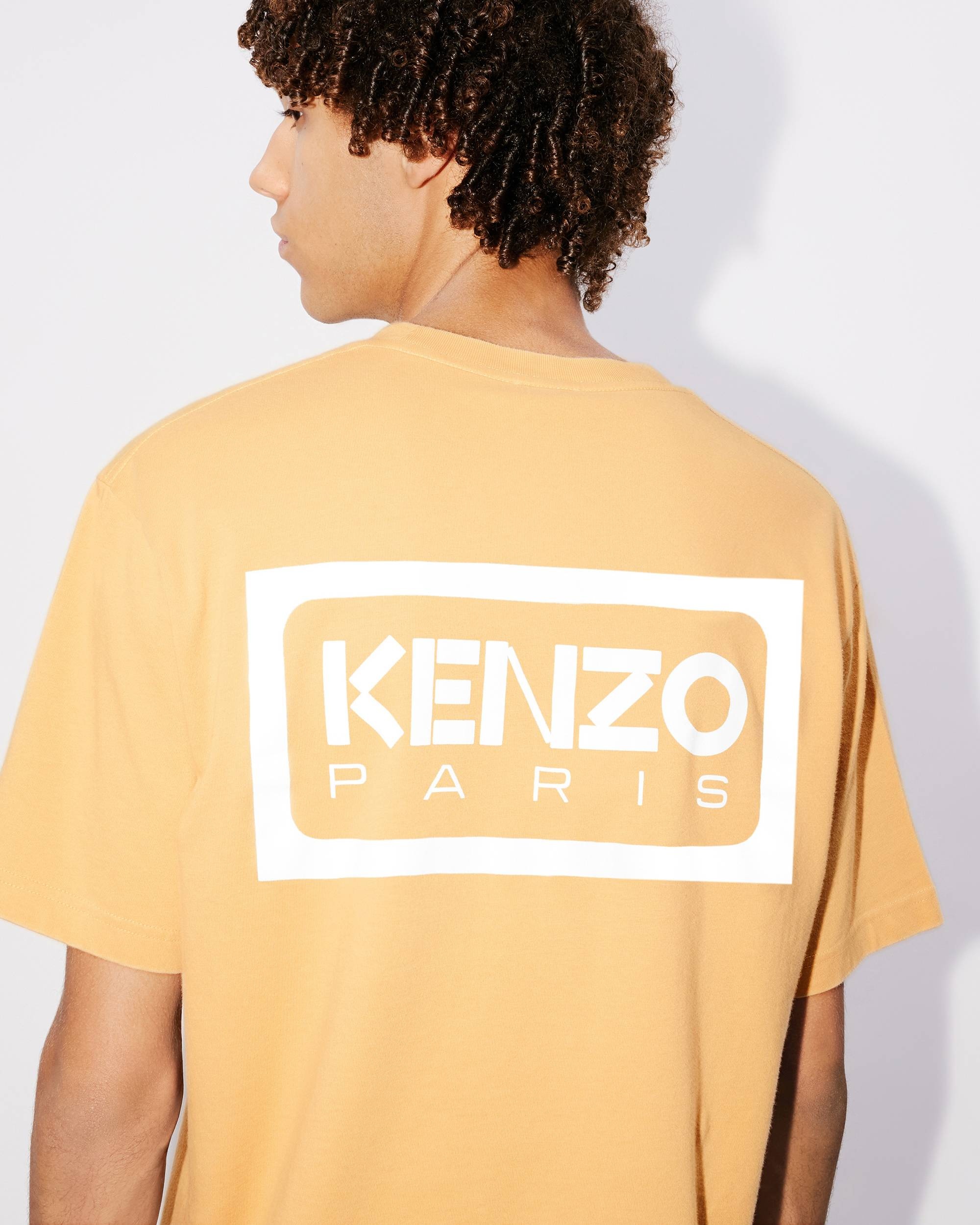 'Bicolor KENZO Paris' classic two-tone embroidered T-shirt - 7
