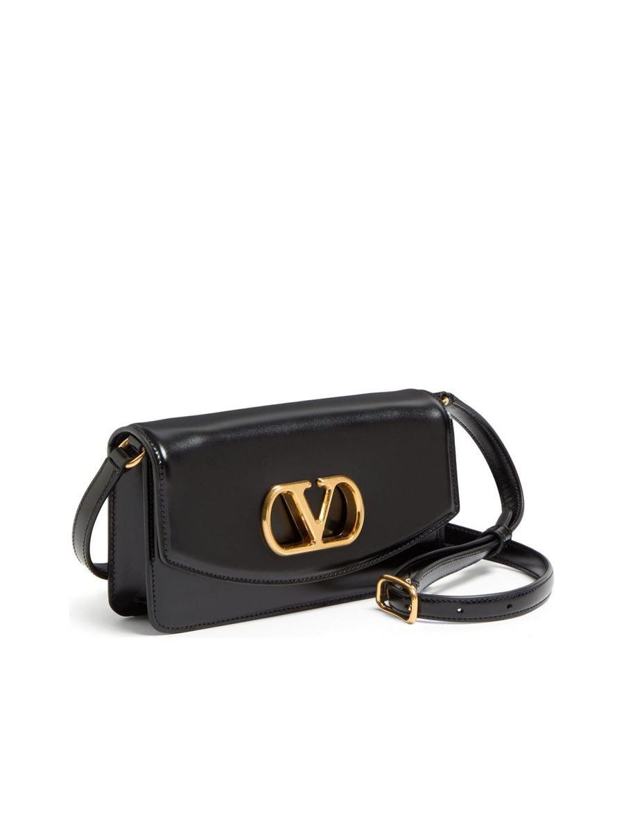 Small Vain Leather Clutch - 4