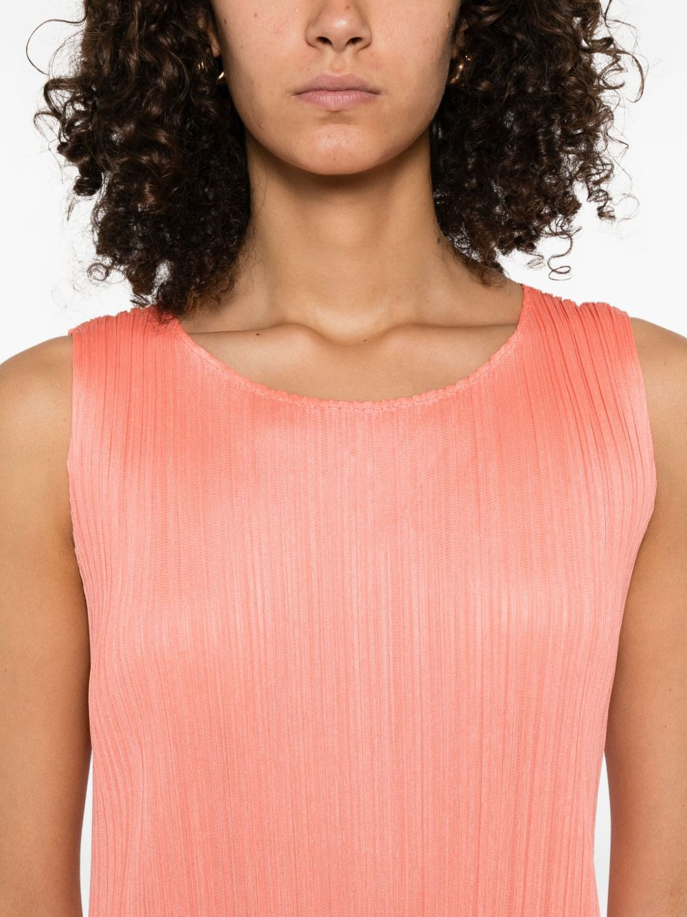 pleated midi dress - 5