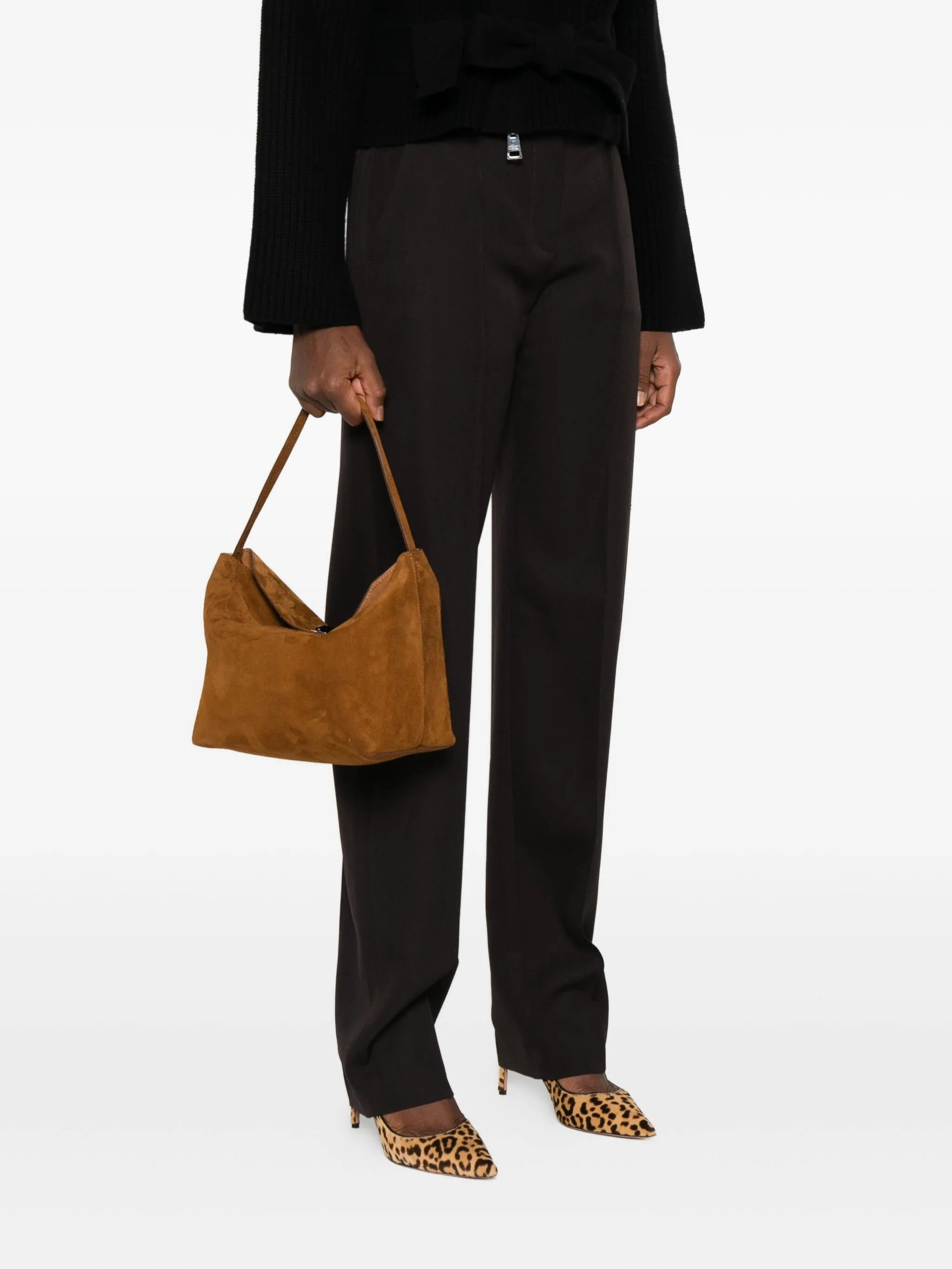 Christopher Esber Suede Top-handle Tote Bag - 4