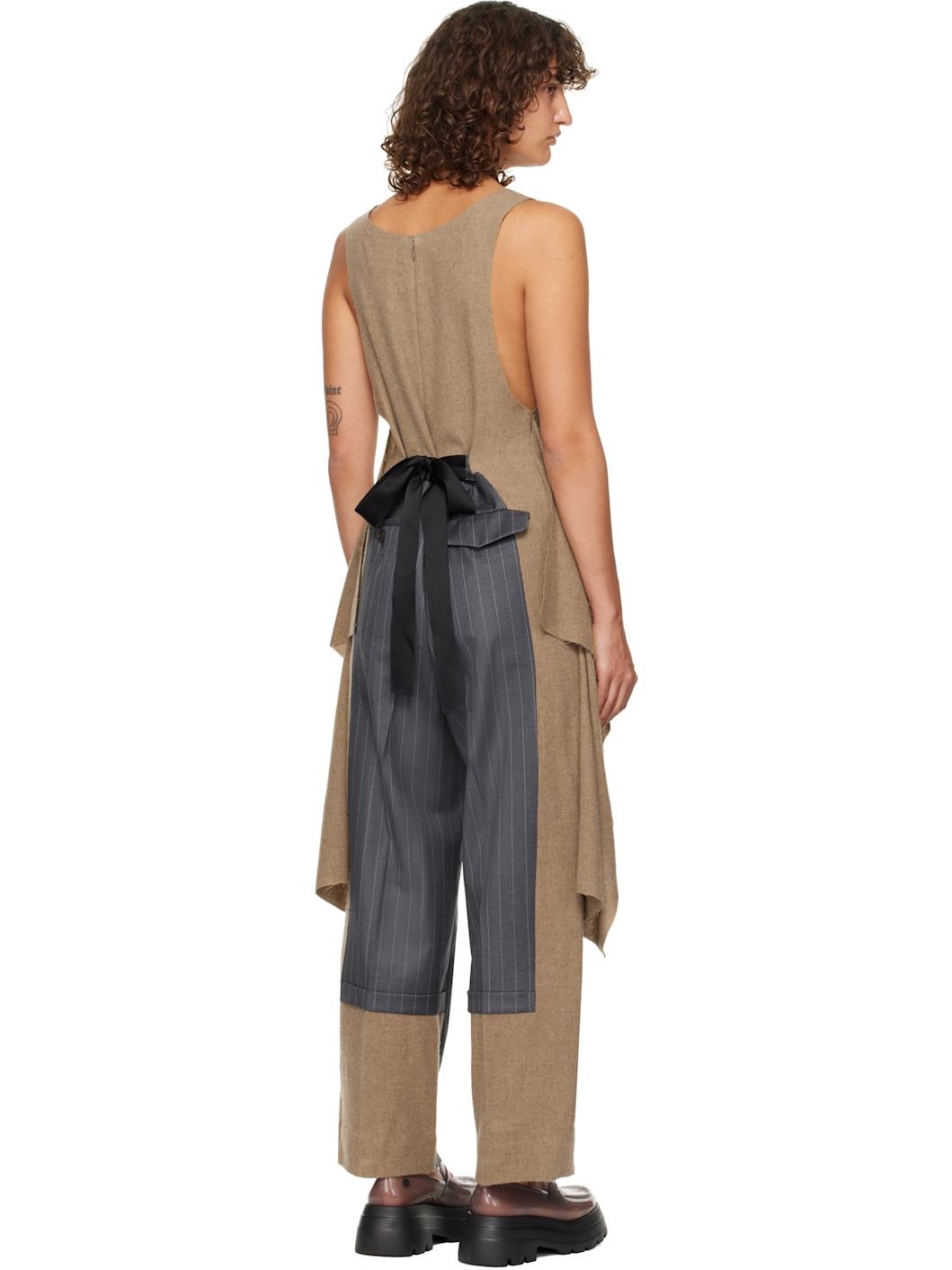 Brown & Gray UC2D1702 Jumpsuit - 3