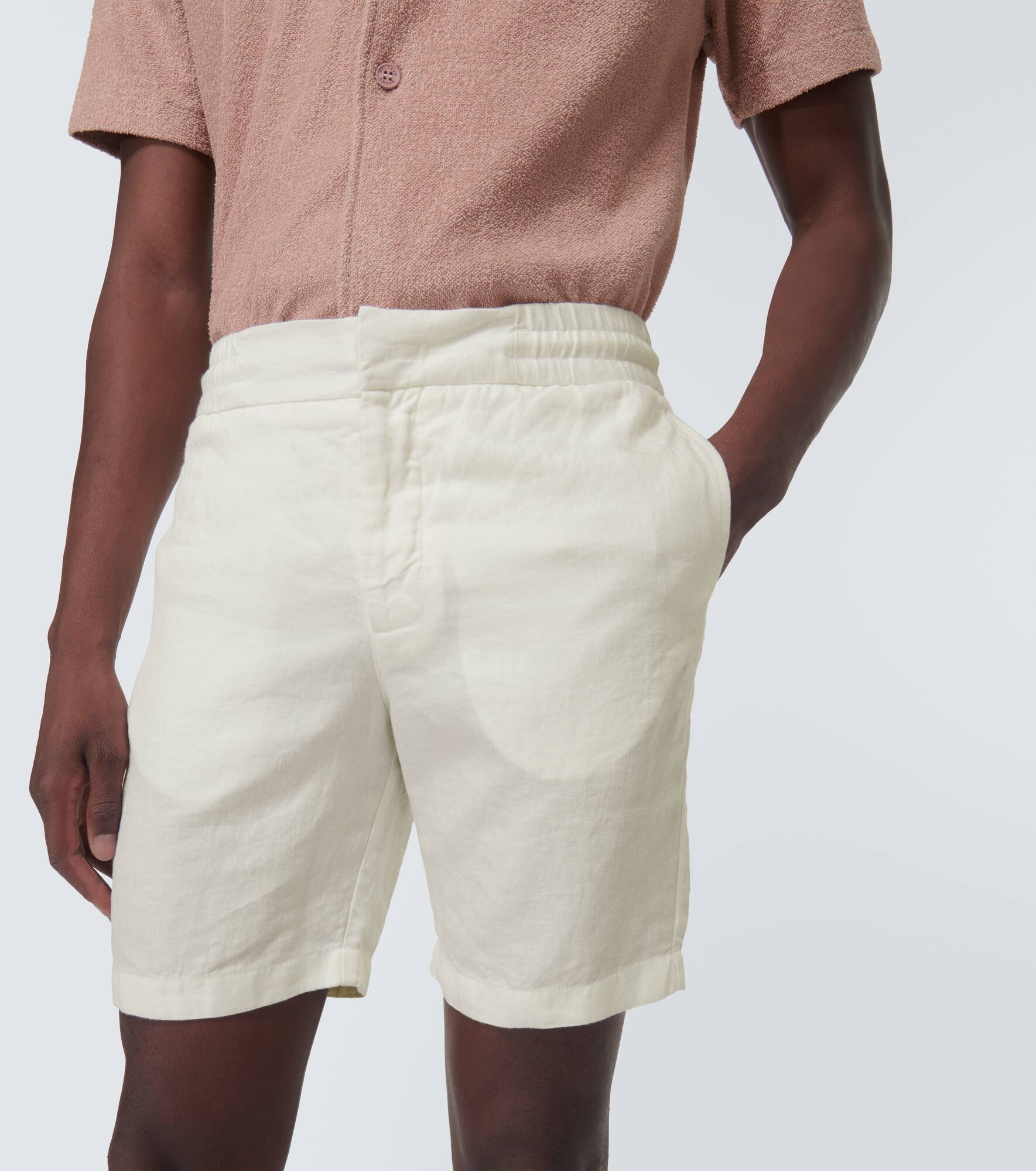 Cornell linen shorts - 5