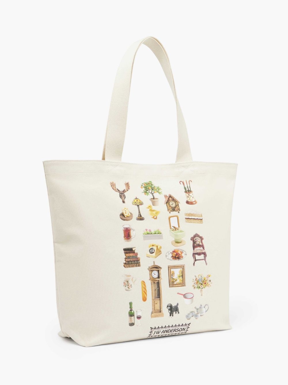 CANVAS TOTE - "DIORAMA FURNITURE" PRINT - 2