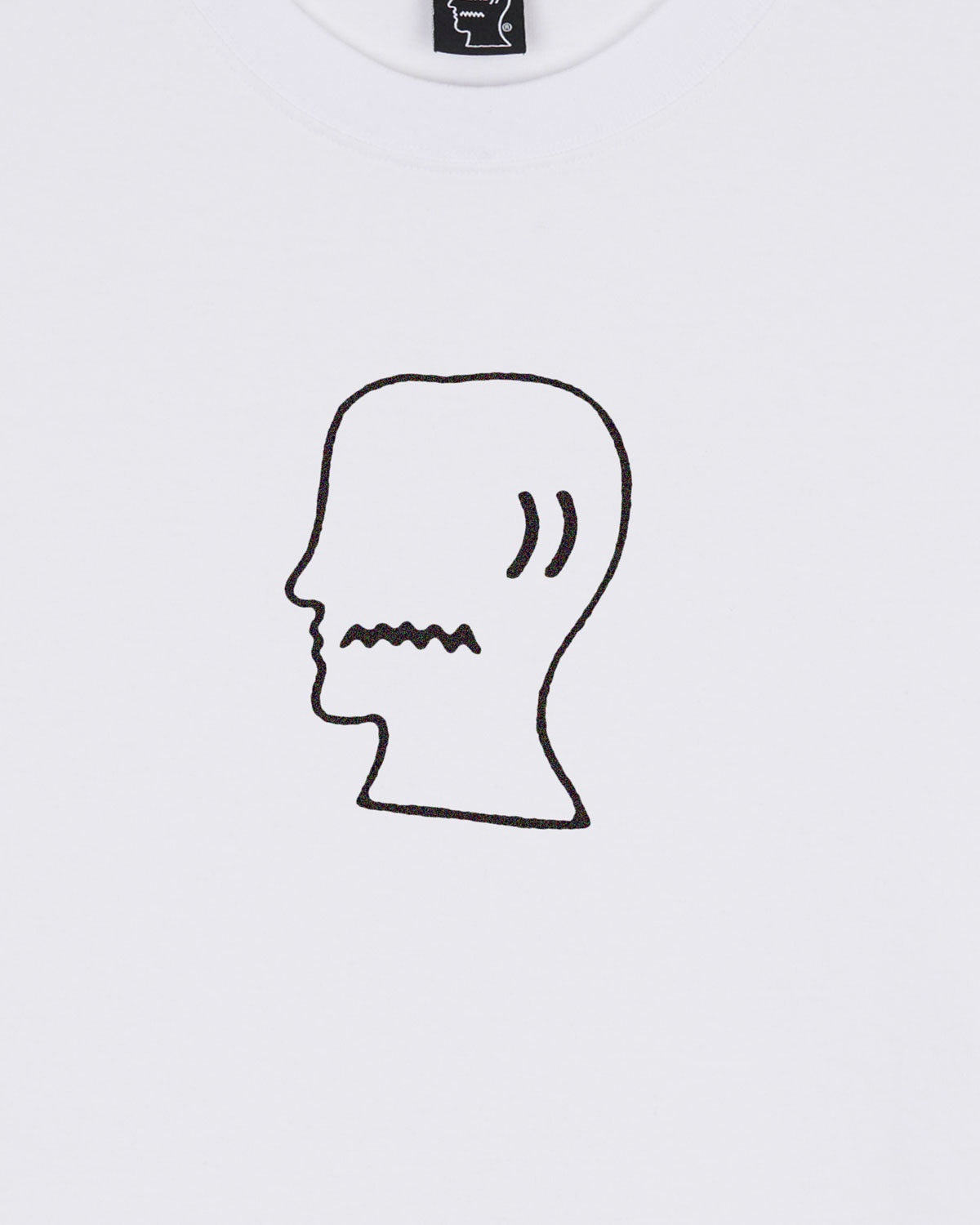 Brain Dead Logohead T-shirt - White - 2