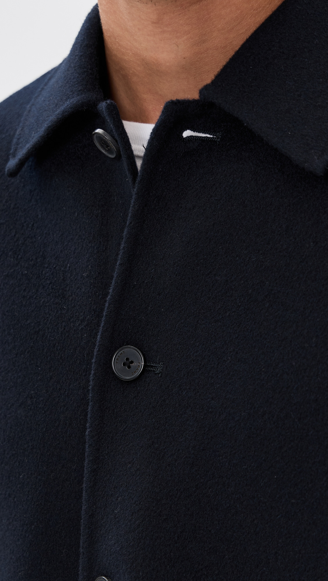 Double Face Wool Shirt Jacket - 5