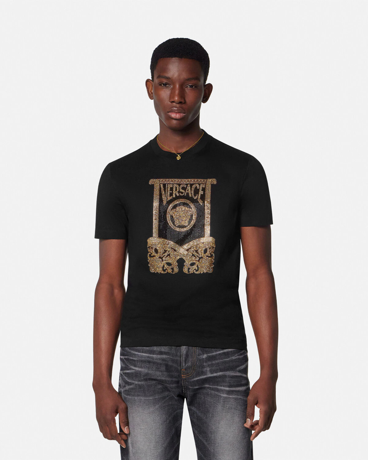 Crystal Architectural Baroque T-Shirt - 4
