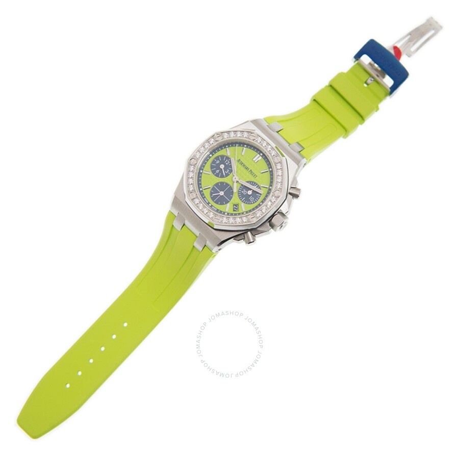 Audemars Piguet Royal Oak Offshore Chronograph Automatic Diamond Green Dial Men's Watch 26231ST.ZZ.D - 3