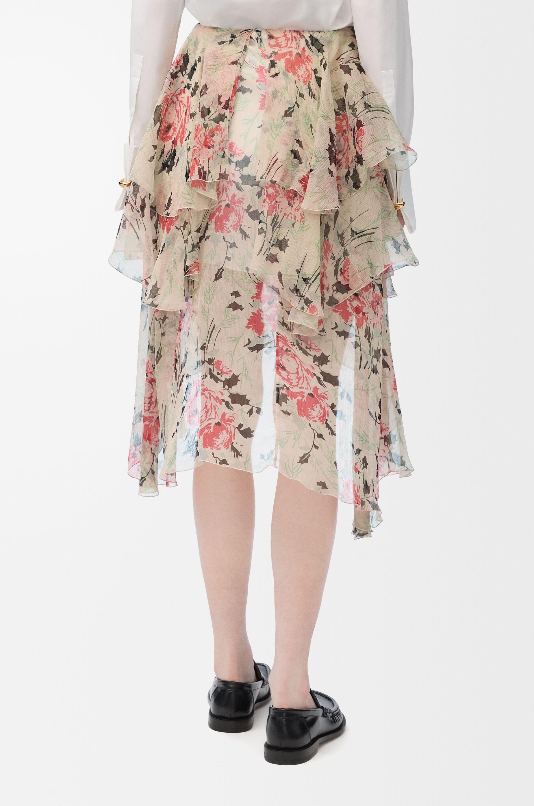 Skirt in silk - 4