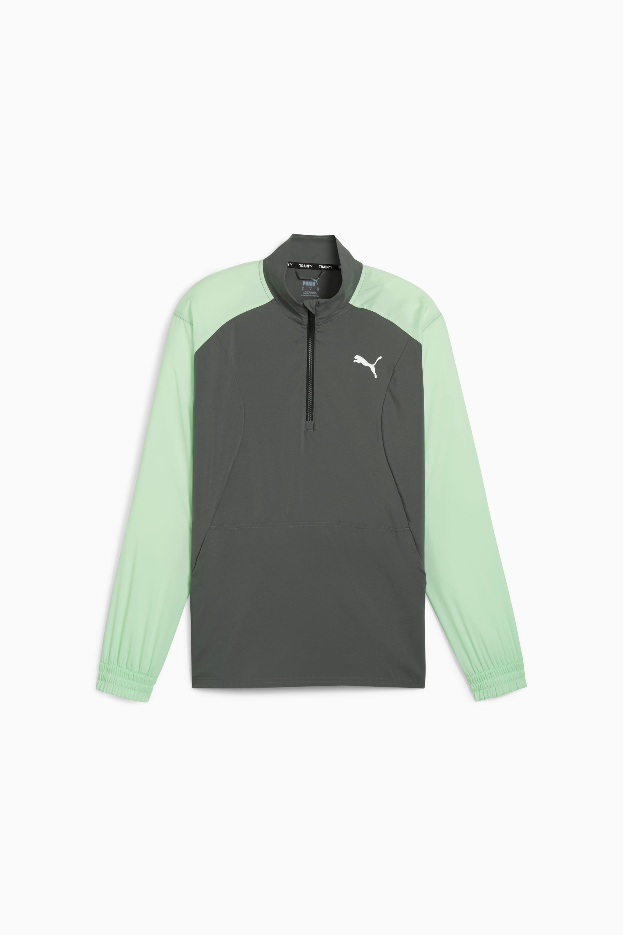 PUMA FIT Woven Men's Quarter Zip Sweater - 1