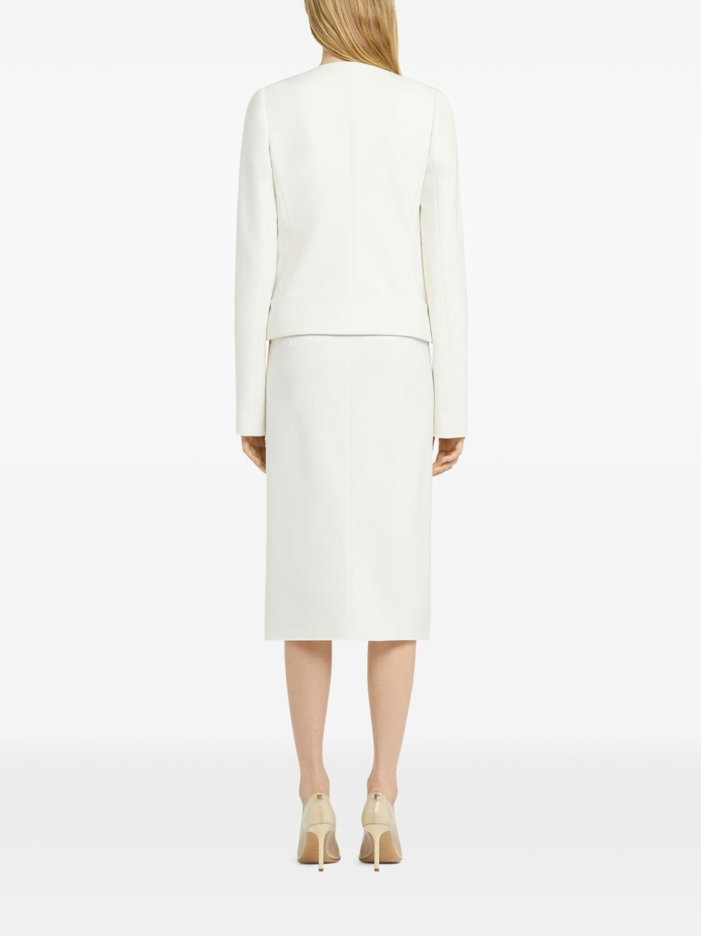 buttoned tailored jacket - 4