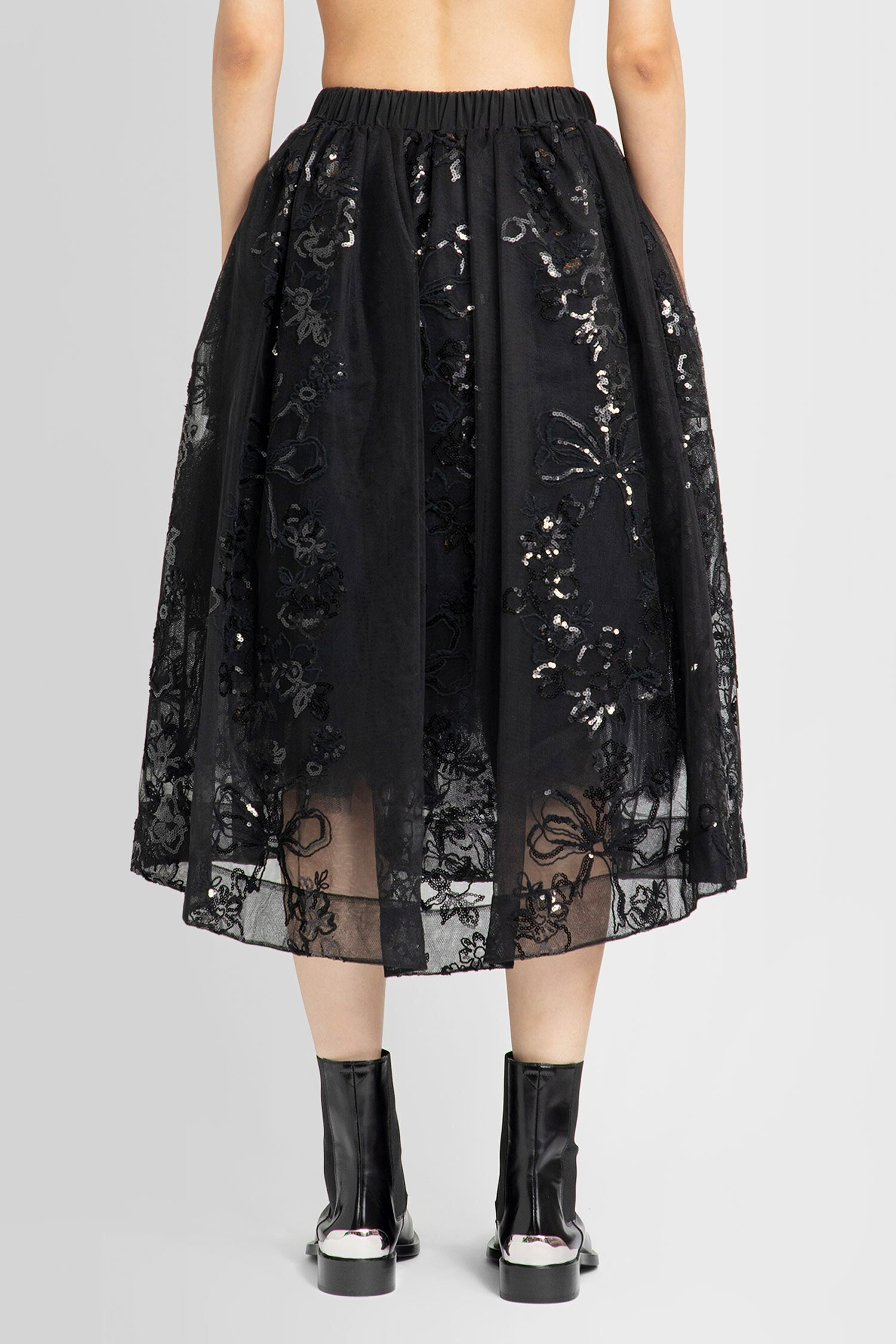 SIMONE ROCHA WOMAN BLACK SKIRTS - 4