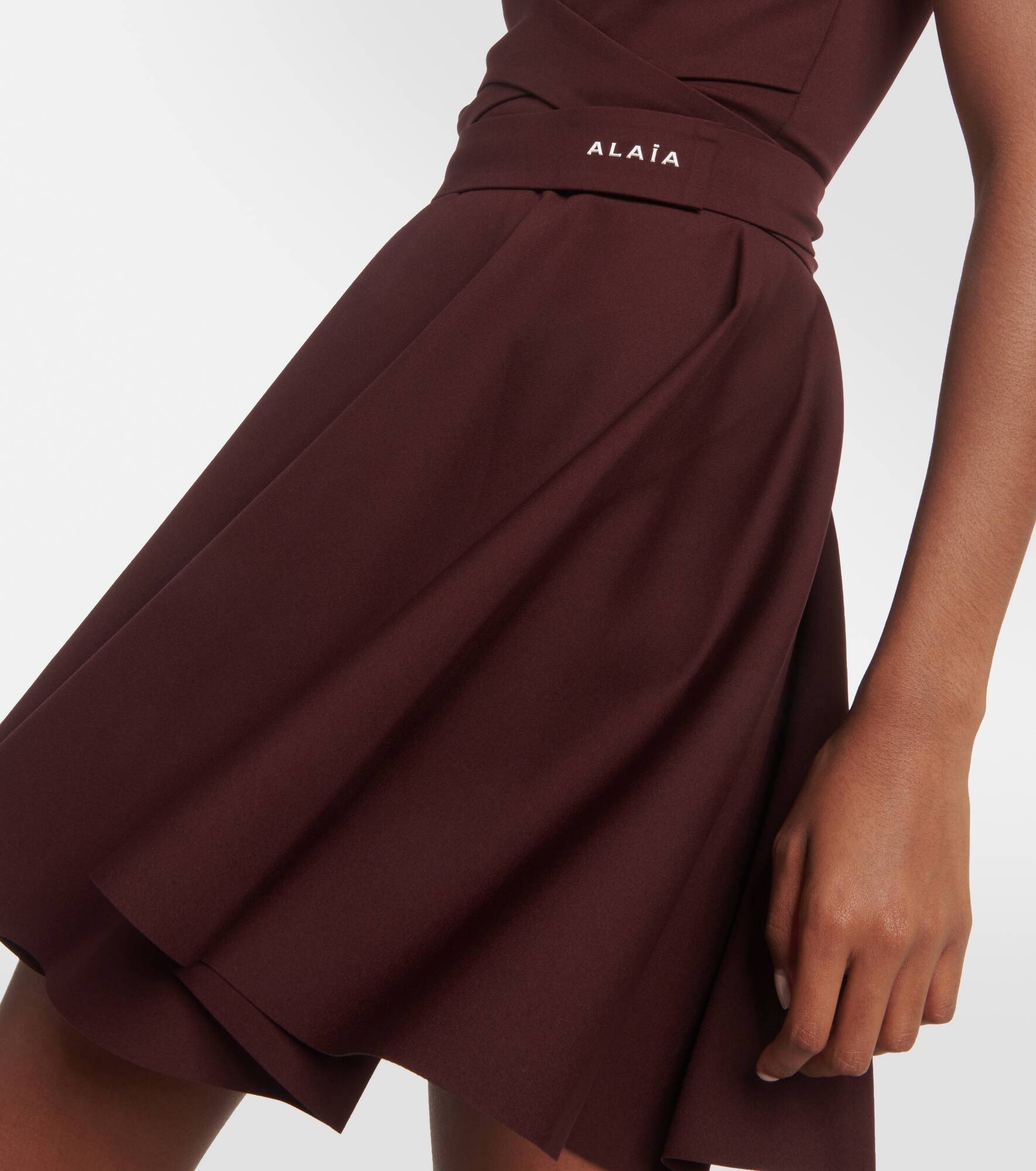 Mockneck jersey dress - 5