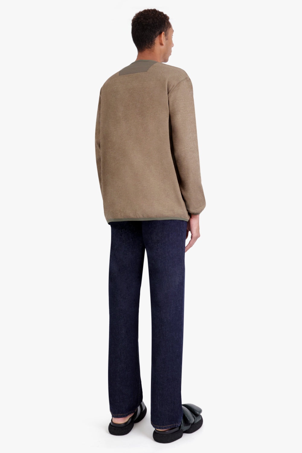 BUTTON CARDIGAN | KHAKI - 4