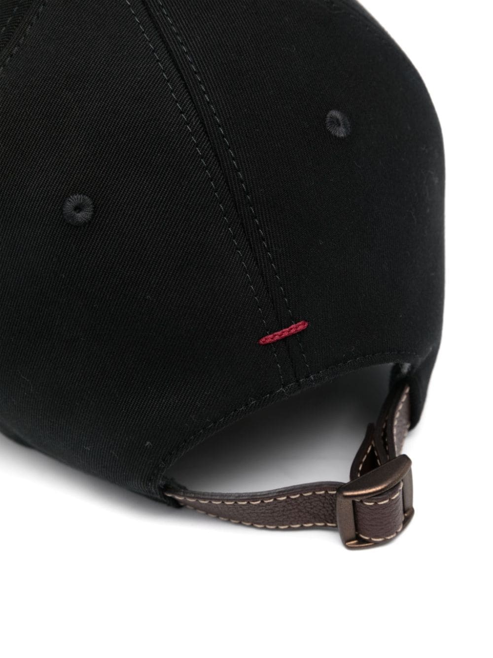 logo-embroidered cap - 2