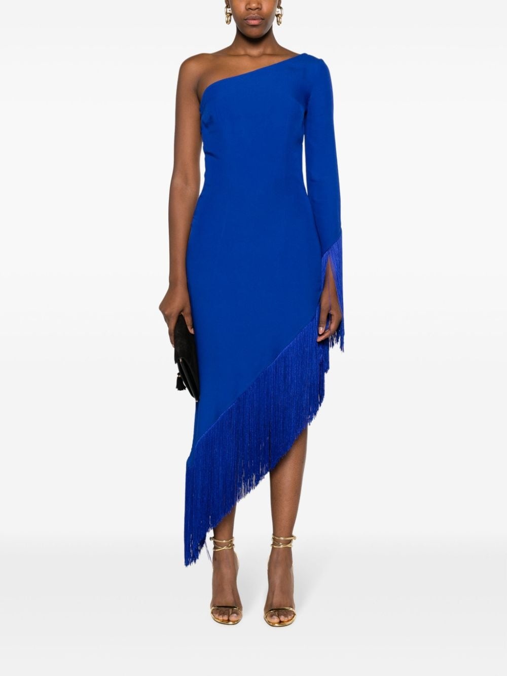 Aventador fringed asymmetric dress - 2