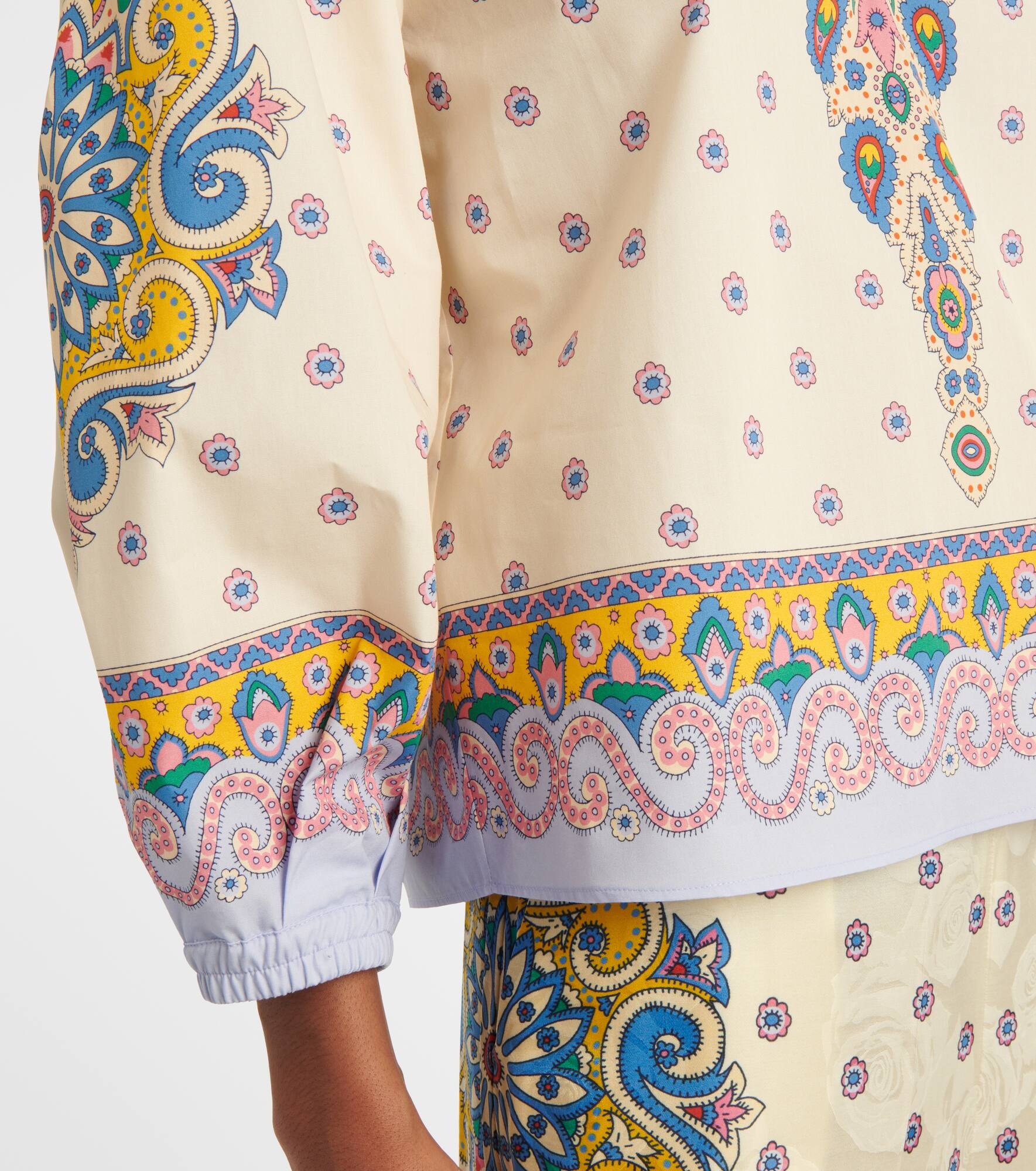 Printed cotton top - 5