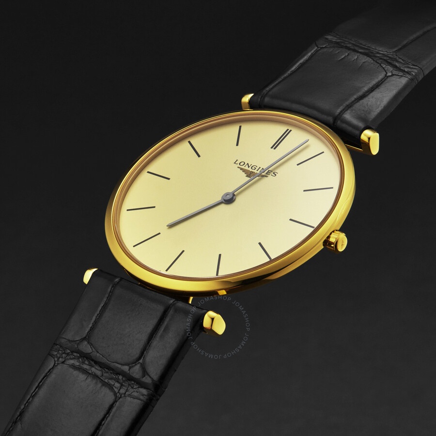 Longines La Grande Quartz Gold Dial Ladies Watch L4.755.2.32.2 - 2