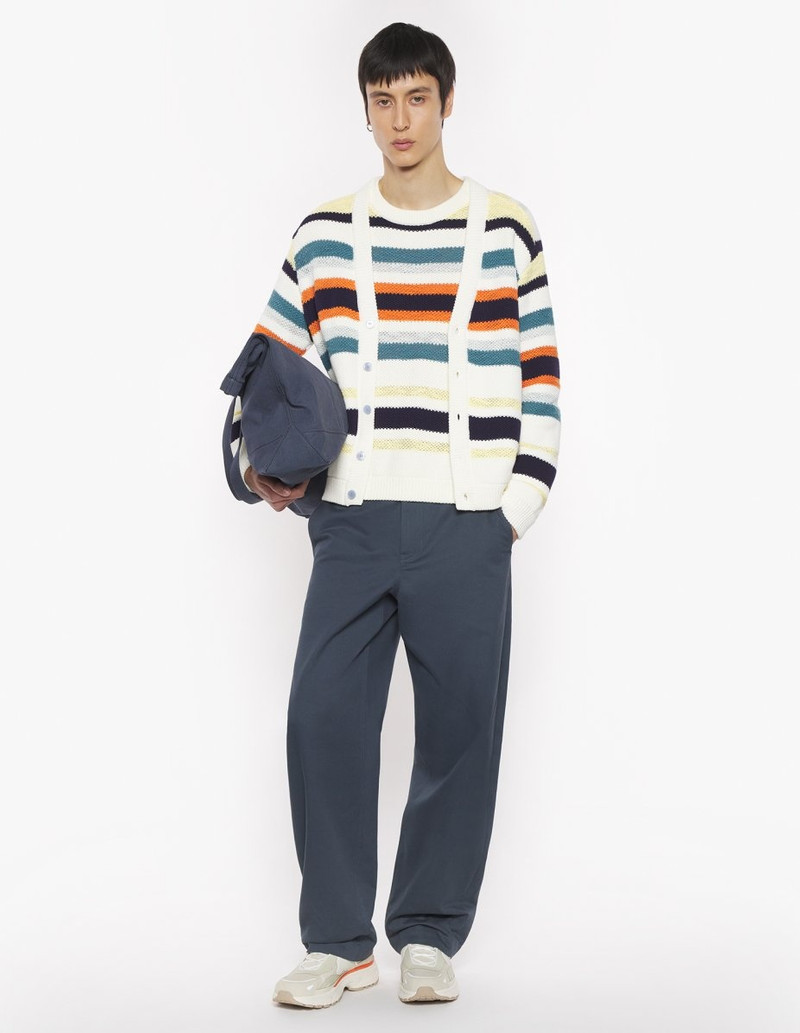Maison Kitsuné COMFORT STRIPED CARDIGAN outlook