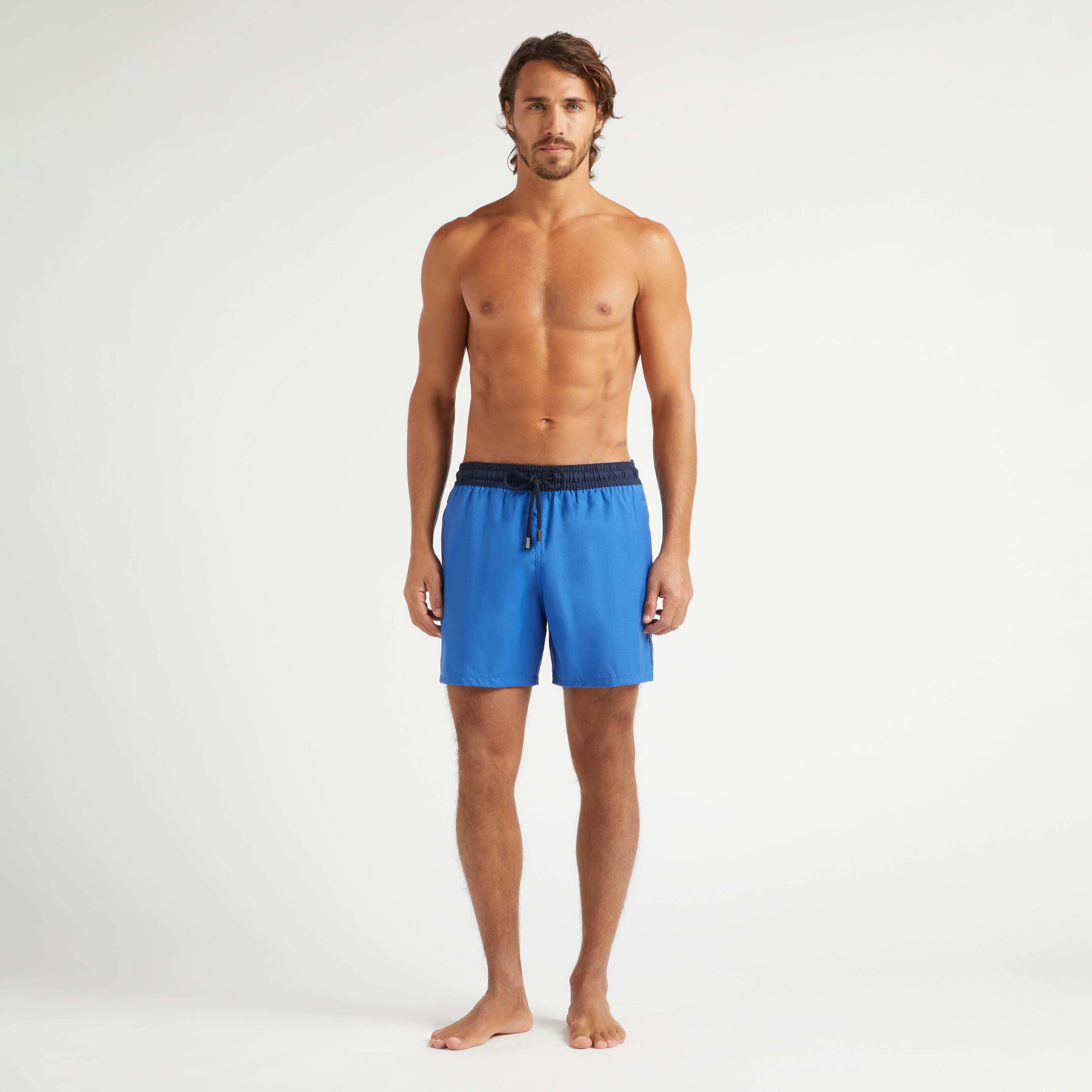 Men Merinos Wool Swim Trunks Bicolore - 3