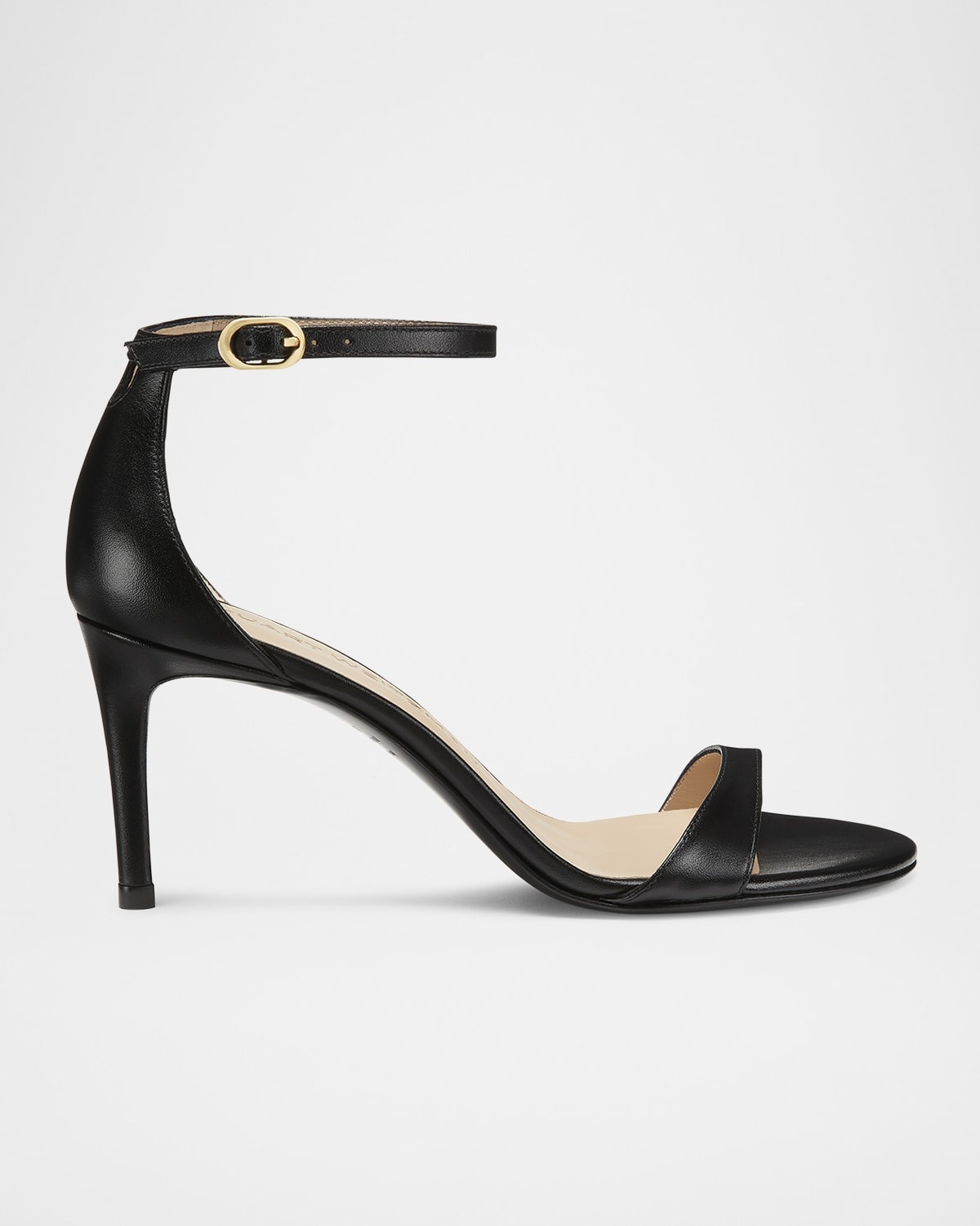 Nudist Leather Ankle-Strap Sandals - 1