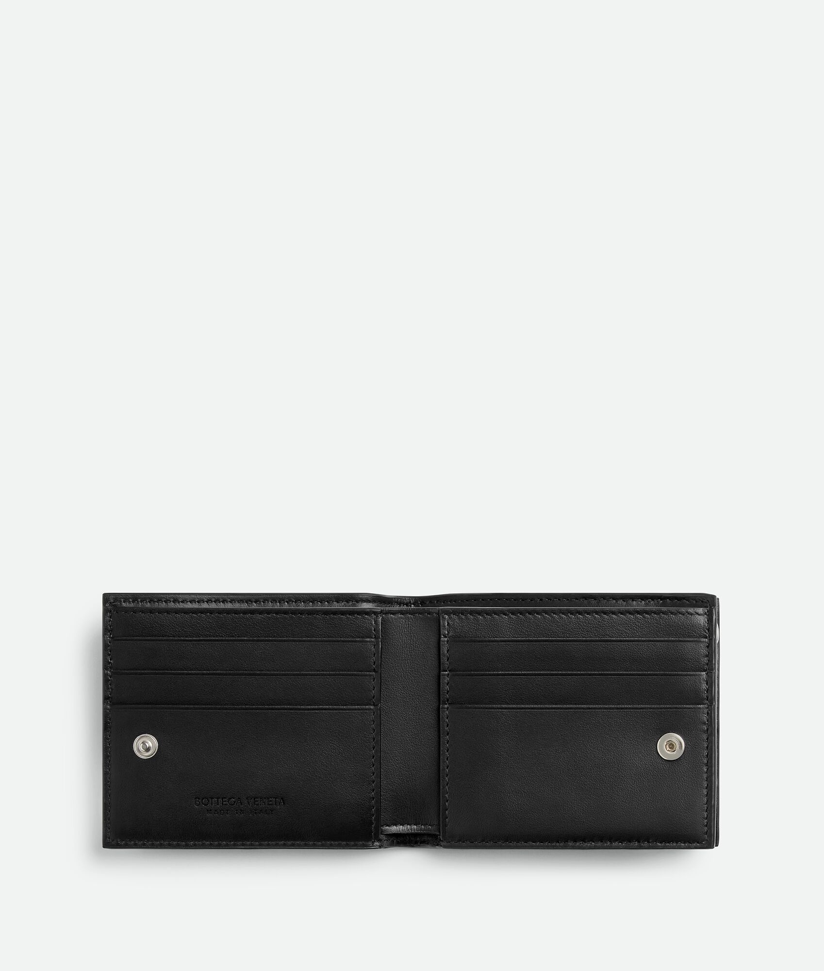 Cassette Small Bi-Fold Wallet With Zip - 2