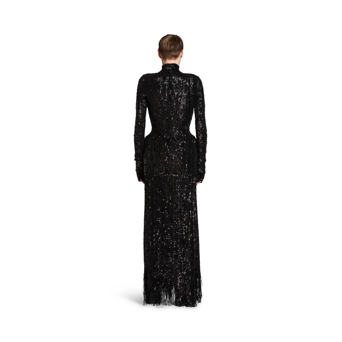 Women's Cover Dress in Black - 4