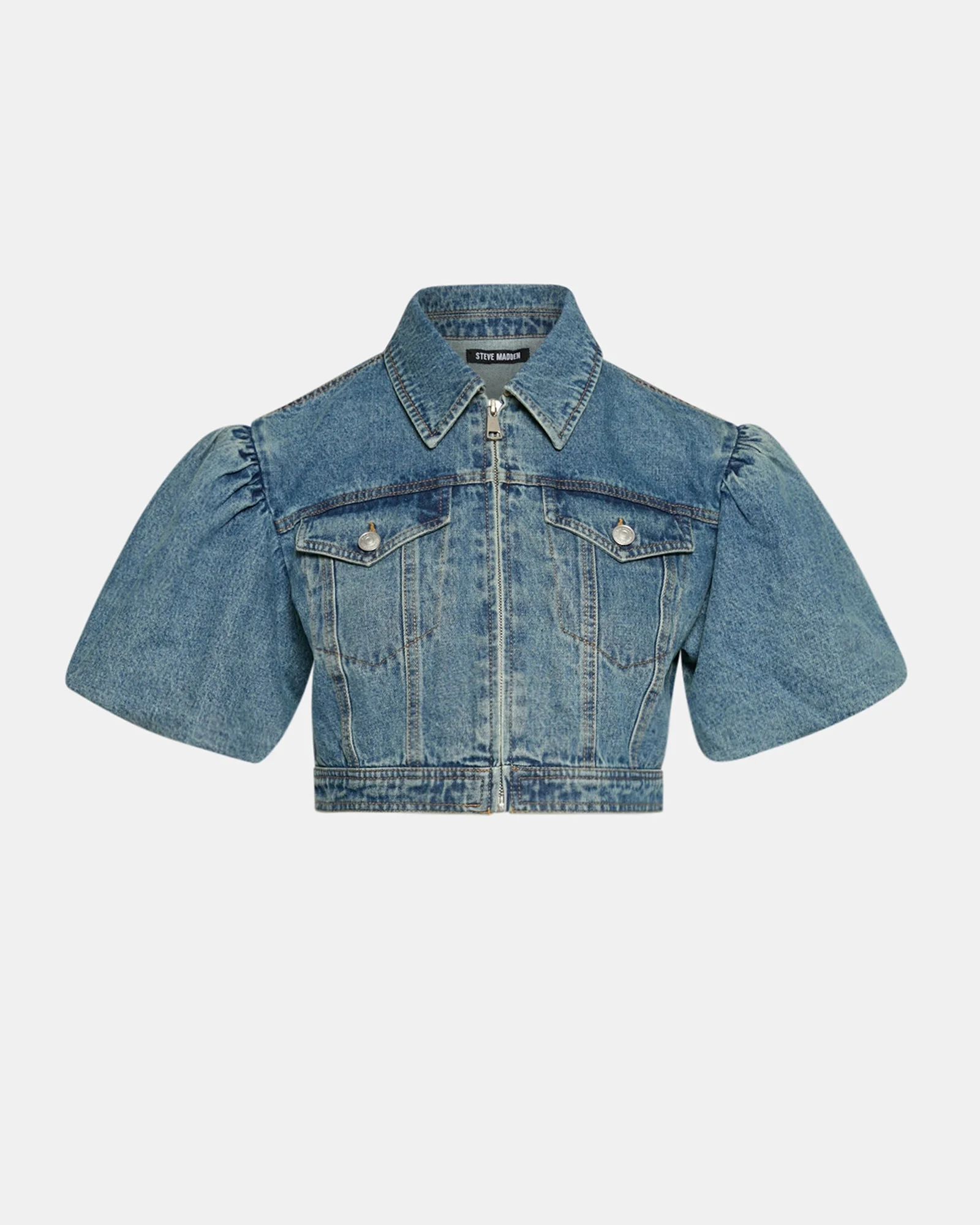 MARCY JACKET BLUE HEATHER - 1